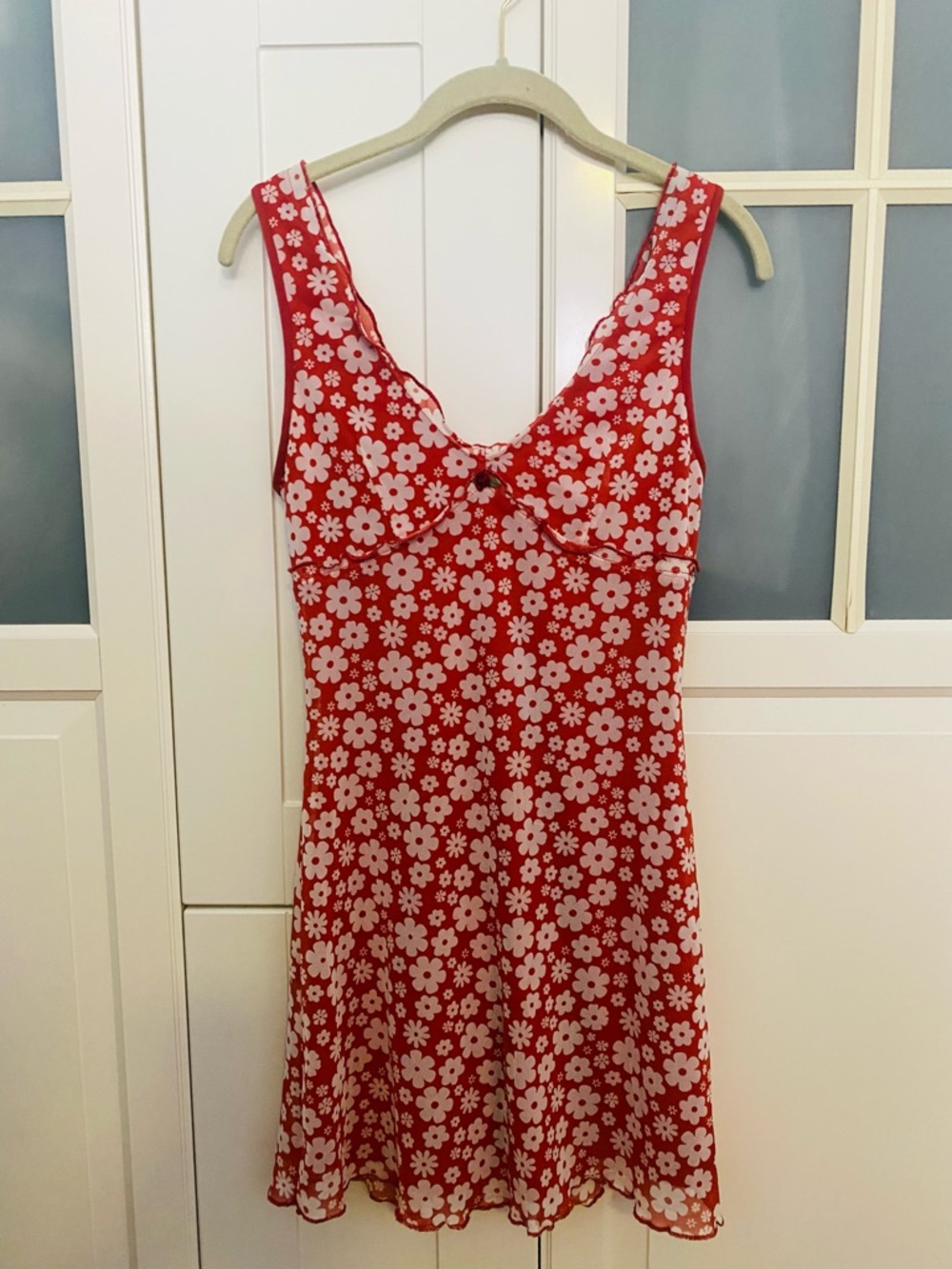 NWT Red Floral Sleeveless Sundress Forever 21